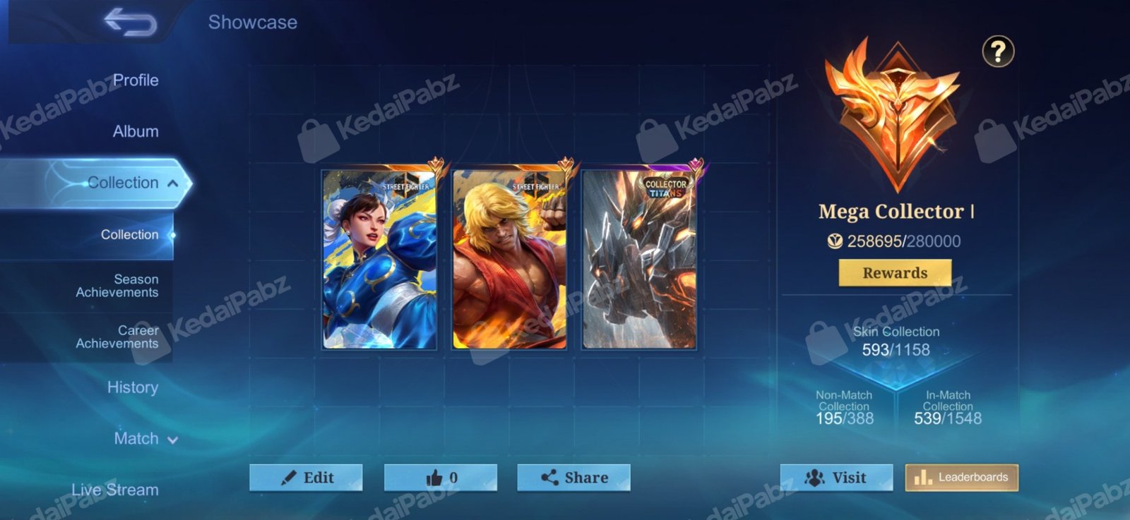 Mobile Legends | KP-1001 | MLBB MEGA COLLECTOR 1 — 11